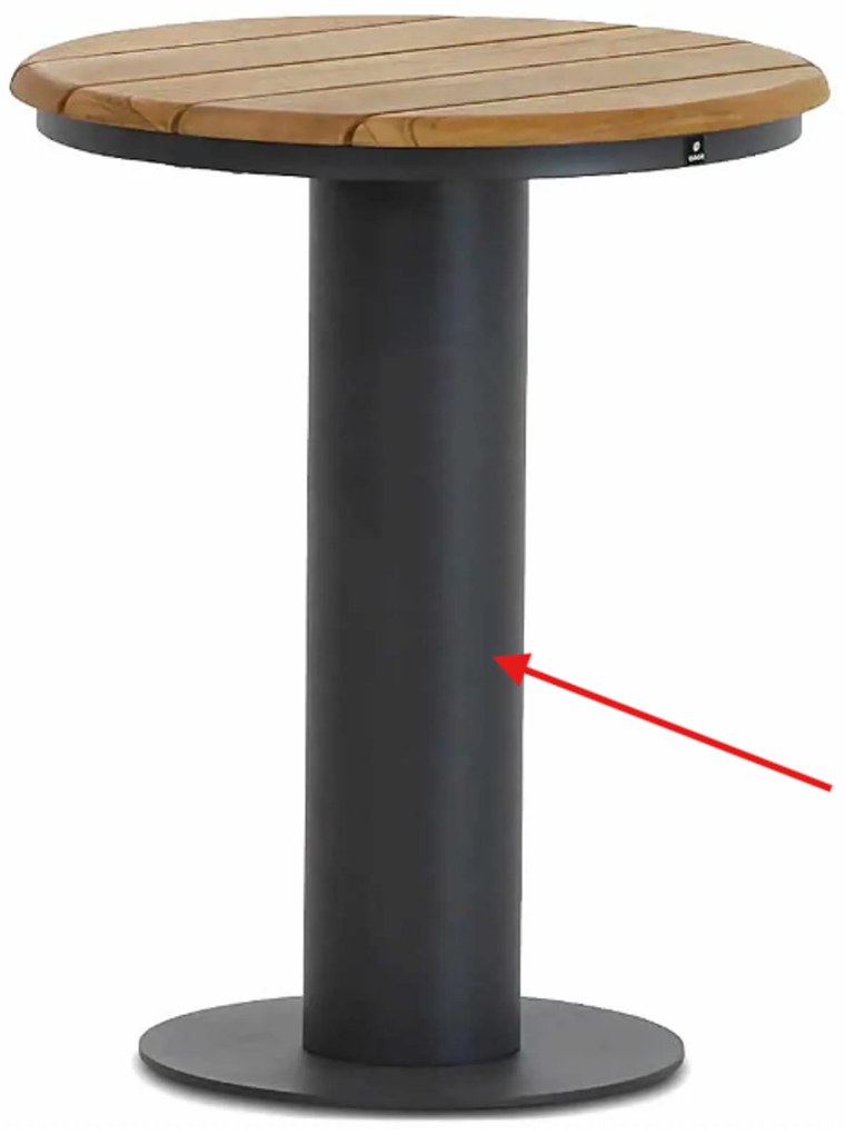 Stoel en Bank Loungeset 4 personen Aluminium/rope Grijs  Coco Puerto/Salerno