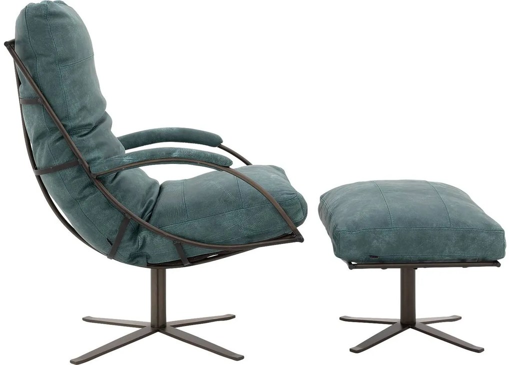 Goossens Excellent Draaifauteuil Job, Fauteuil met arm