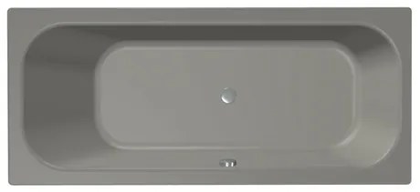 Xenz Aruba Ligbad - 170x75x48 - afvoer Midden - acryl - cement 6801-06