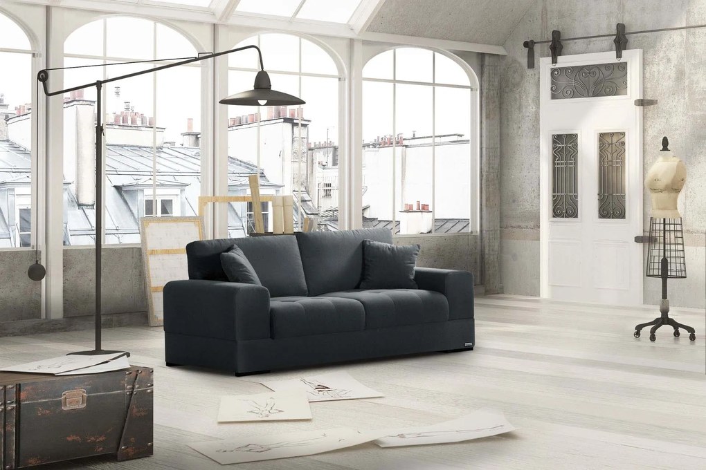 Guy Laroche Home | 3-Zitsbank Home Passion breedte 196 cm x diepte 85 cm x hoogte 85 cm donkergroen zitbanken - bekleding: | NADUVI outlet