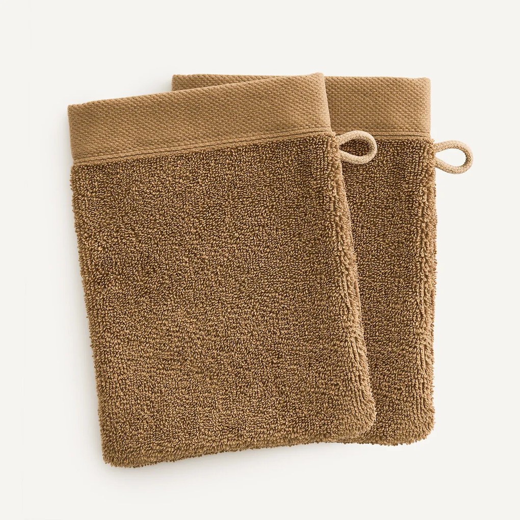 Set van 2 washandjes, 700 g/m², LEON