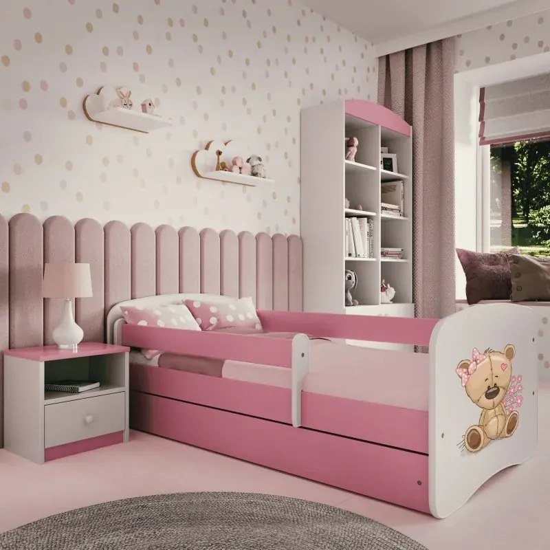 Peuter Roze Eenpersoonsbed BabyDreams - Voor Kinderen Kinderen Peuter Junior 5060504987387 Children's Beds Home, 160x80, Nee, Geen Children's Beds Hom