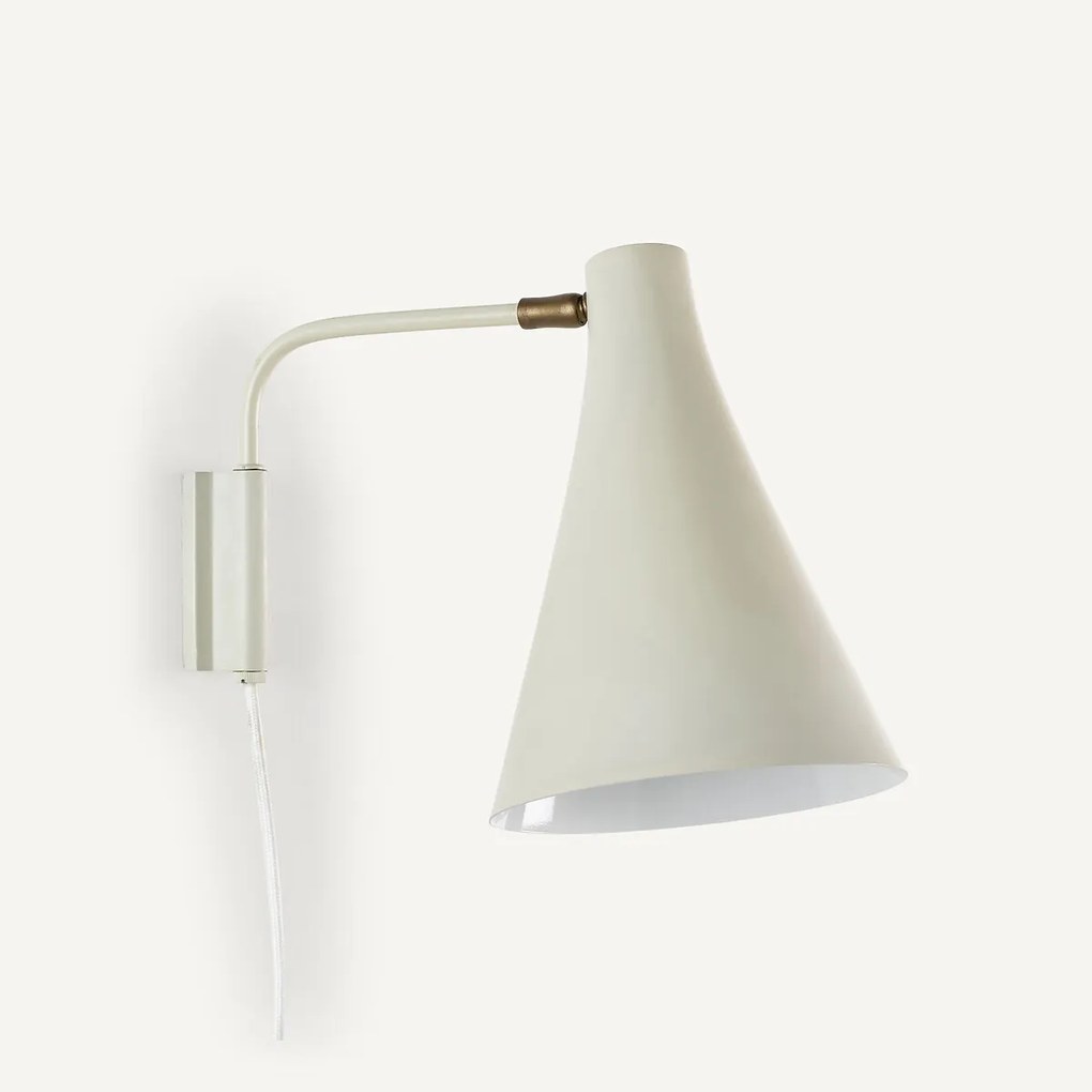 Richtbare metalen wandlamp, Jameson