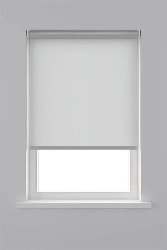 Decosol Rolgordijn Lichtdoorlatend Screenstof - Grijs 60 x 190 cm