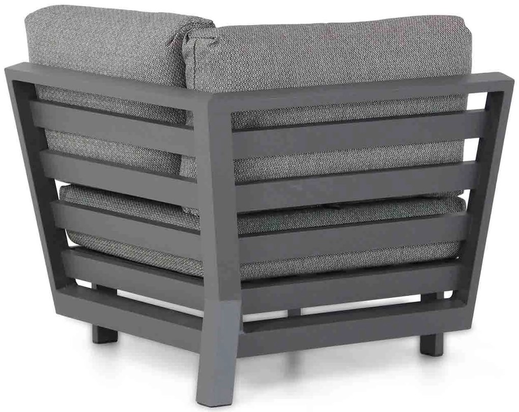 4 Seasons Outdoor Seasons Empire/Riviera Loungeset Aluminium Grijs 4-delig