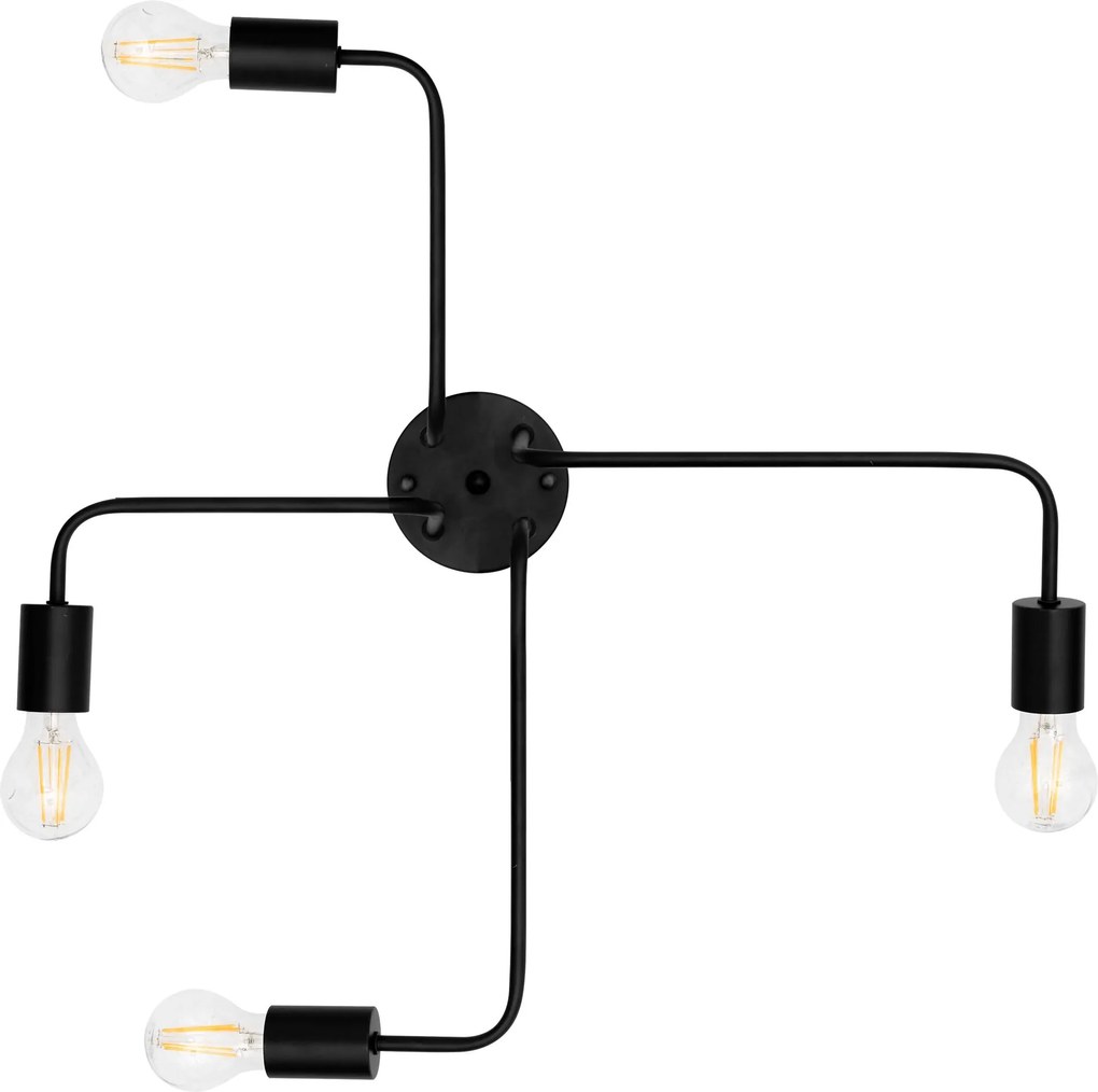 Agaro 4 Spider Plafond / Wandlamp