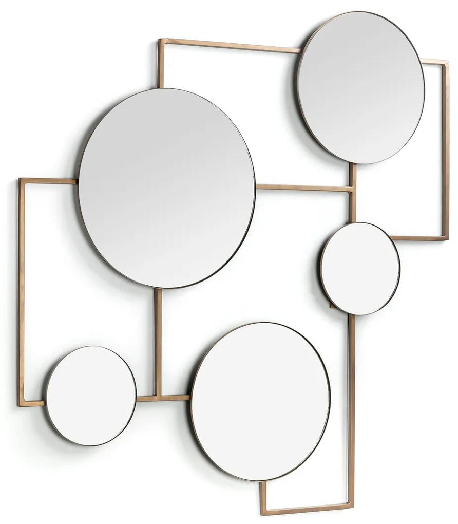 Kave Home Platte Asymmetrische Design Spiegel - 81x83cm