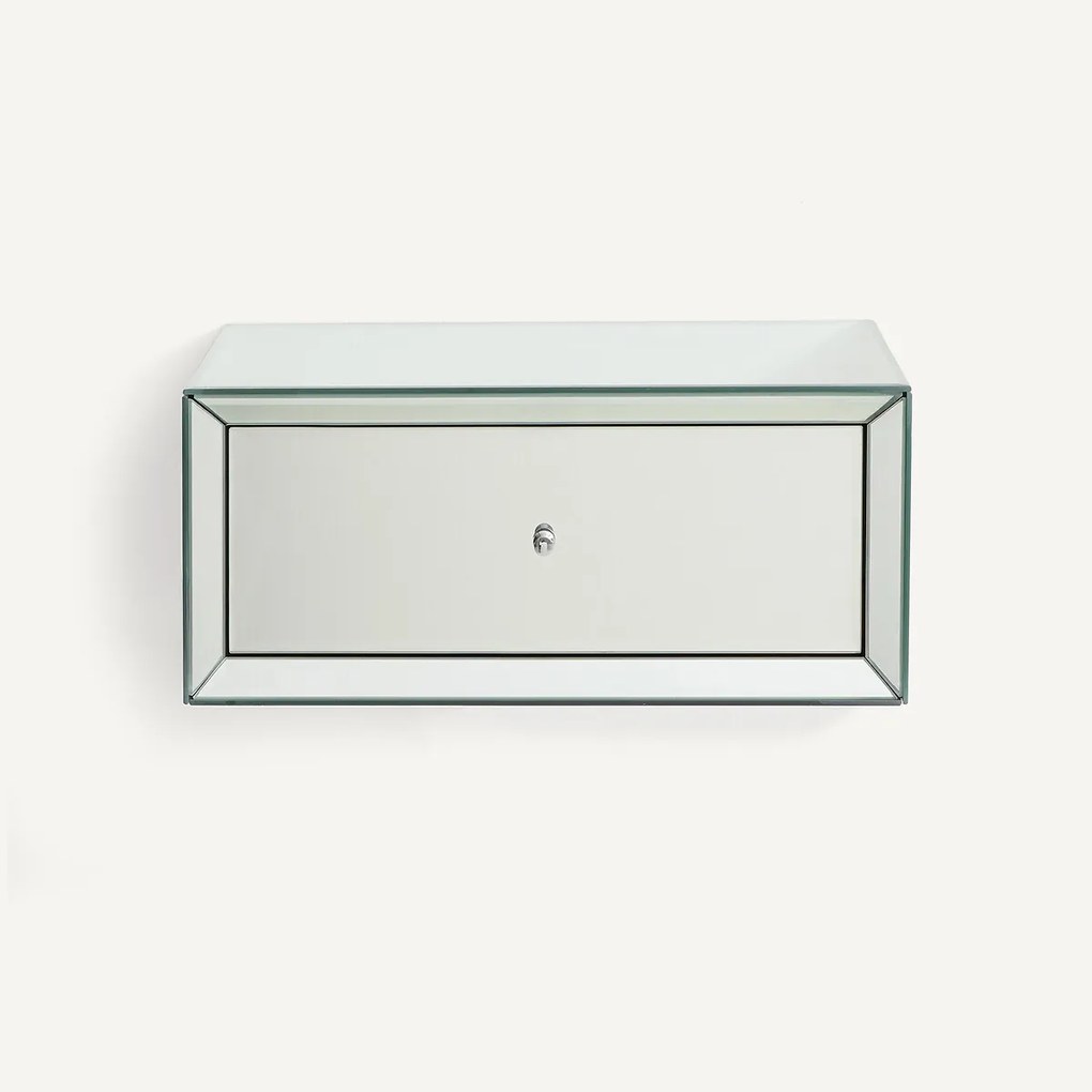 Nachtkastje in MDF en spiegel, KHONSOU