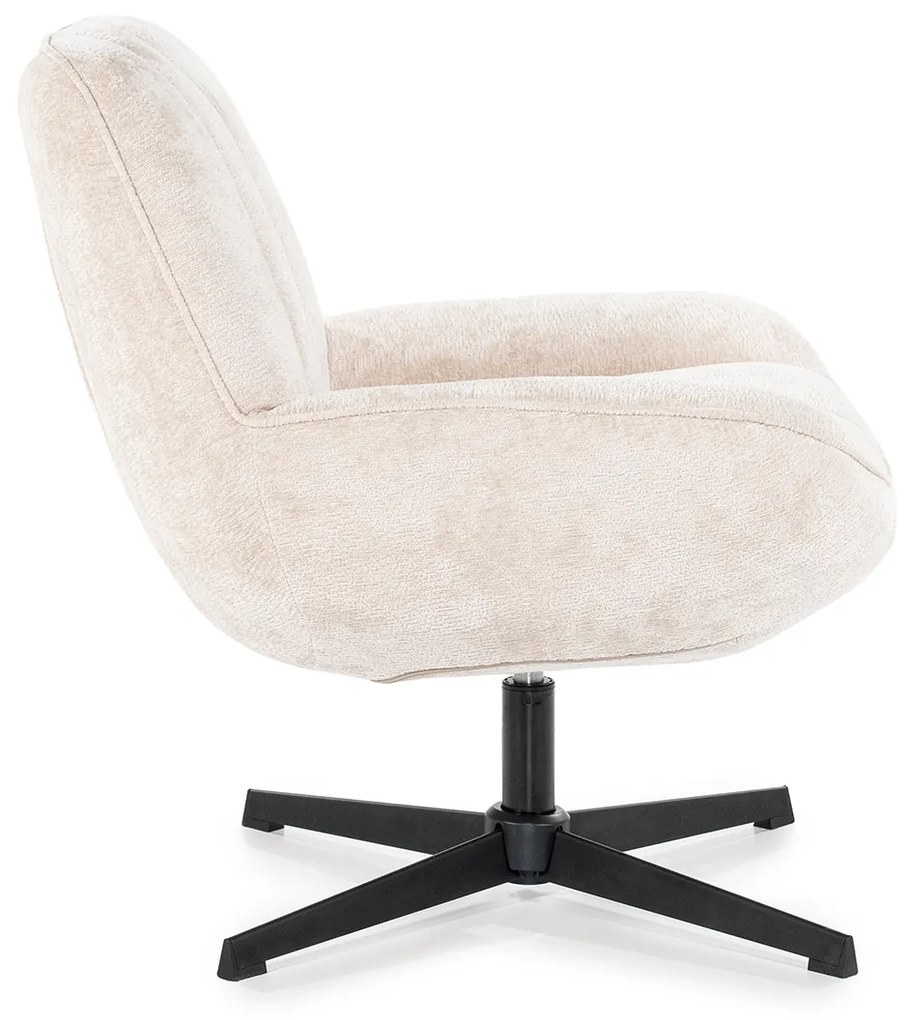 By-Boo Derby Draaibare Fauteuil Beige