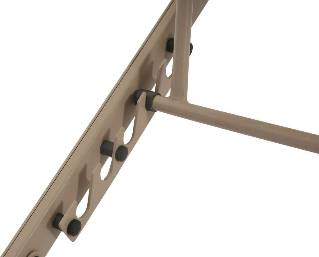 Lifestyle Garden Furniture Lento Ligbed Verstelbaar Textileen Zand/Beige