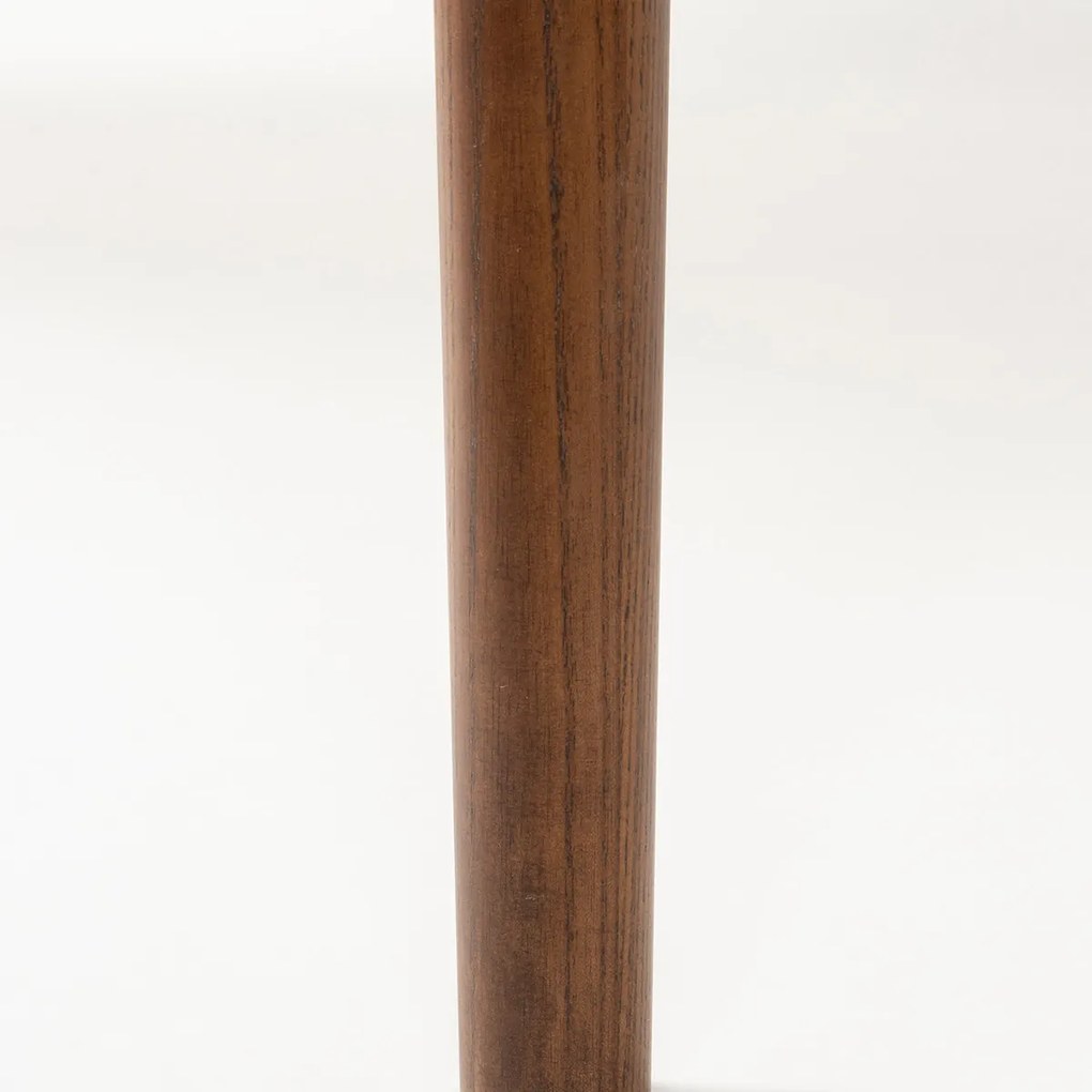 Zuiver Twist Oval Walnut Uitschuifbare Eettafel Walnoot 185-240 Cm - 90 X 185cm.