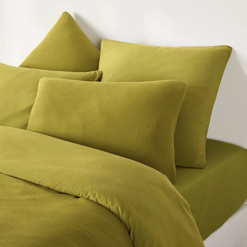 Kussenhoes, katoen gaas/gewassen katoen, KUMCO