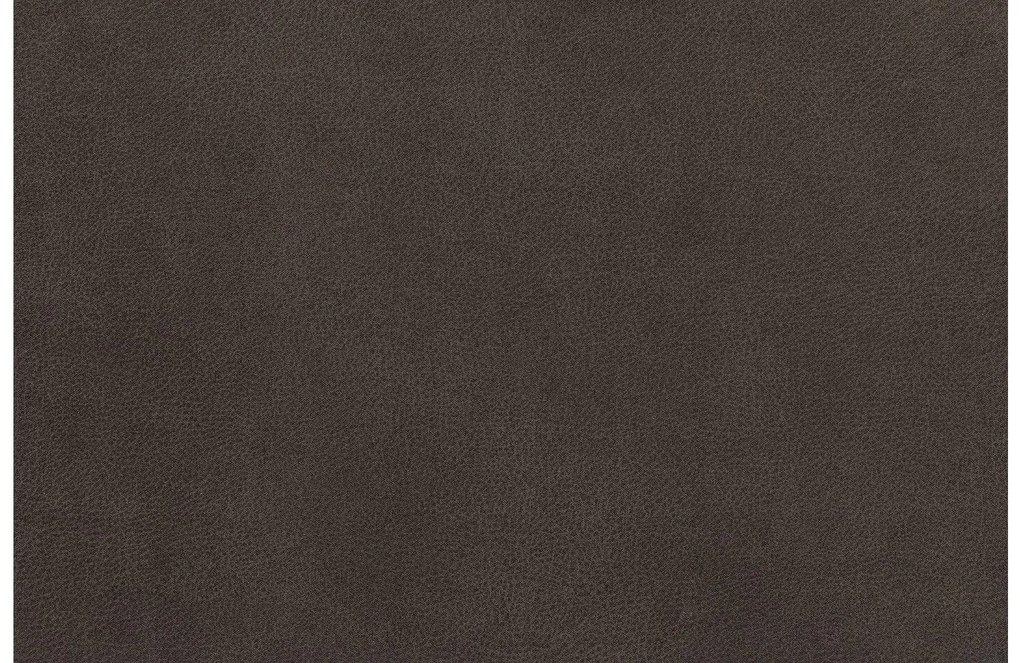 Goossens  My Style donkerbruin, microvezel, 2,5-zits, stijlvol landelijk met chaise longue rechts