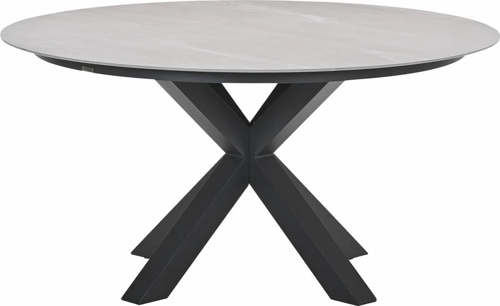 Garden Impressions Duuk tuintafel rond 150 cm - Napoli sand
