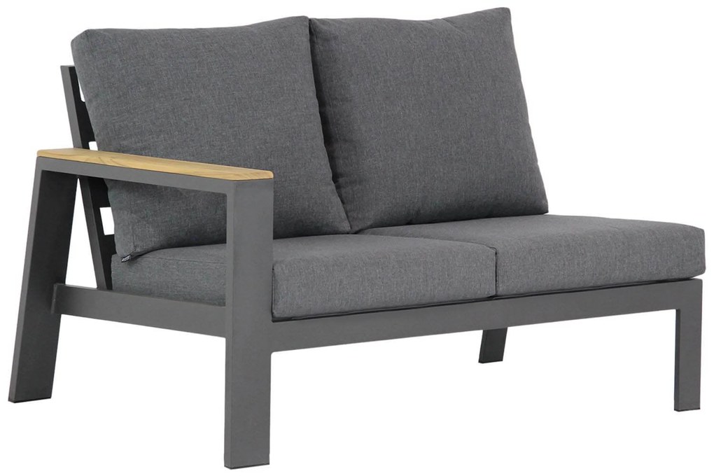 Hoek loungeset 6 personen Aluminium Grijs Lifestyle Garden Furniture Marietta
