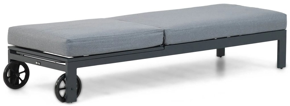 Santika Furniture Santika Mulsanne Lounger Aluminium Grijs