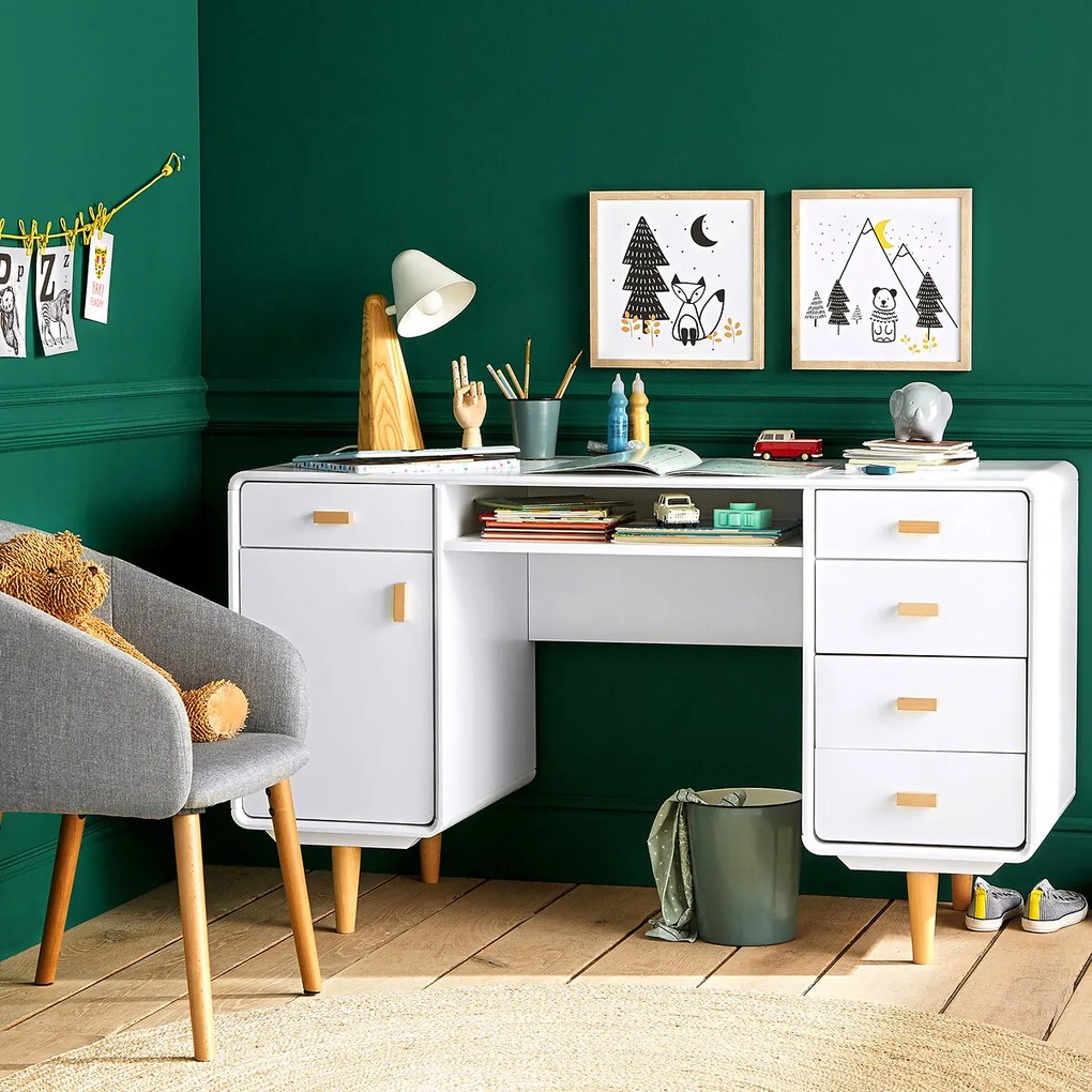 Bureau met dubbel blok JIMI