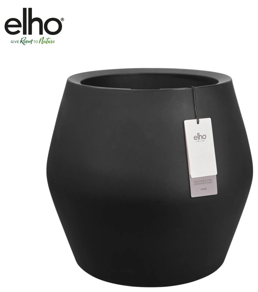 Pot Elho June Split Zwart