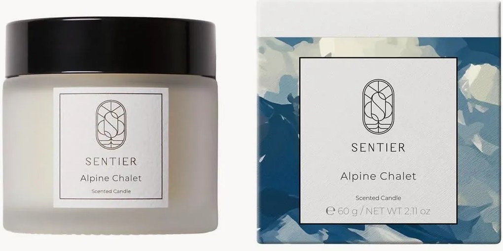 Geurkaars Alpine Chalet (Bergamot)