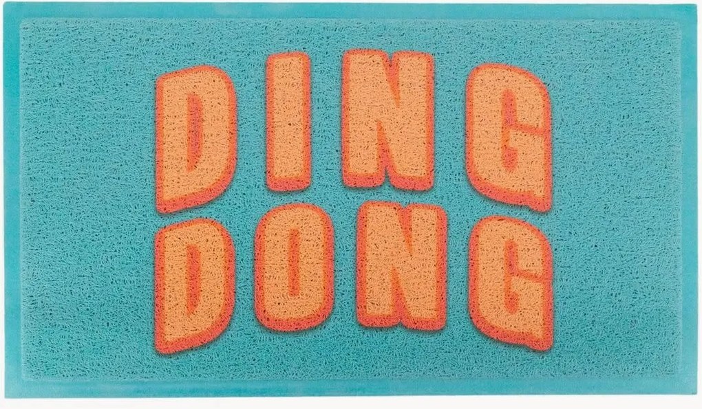 In- & outdoor vuilopvangmat Ding Dong