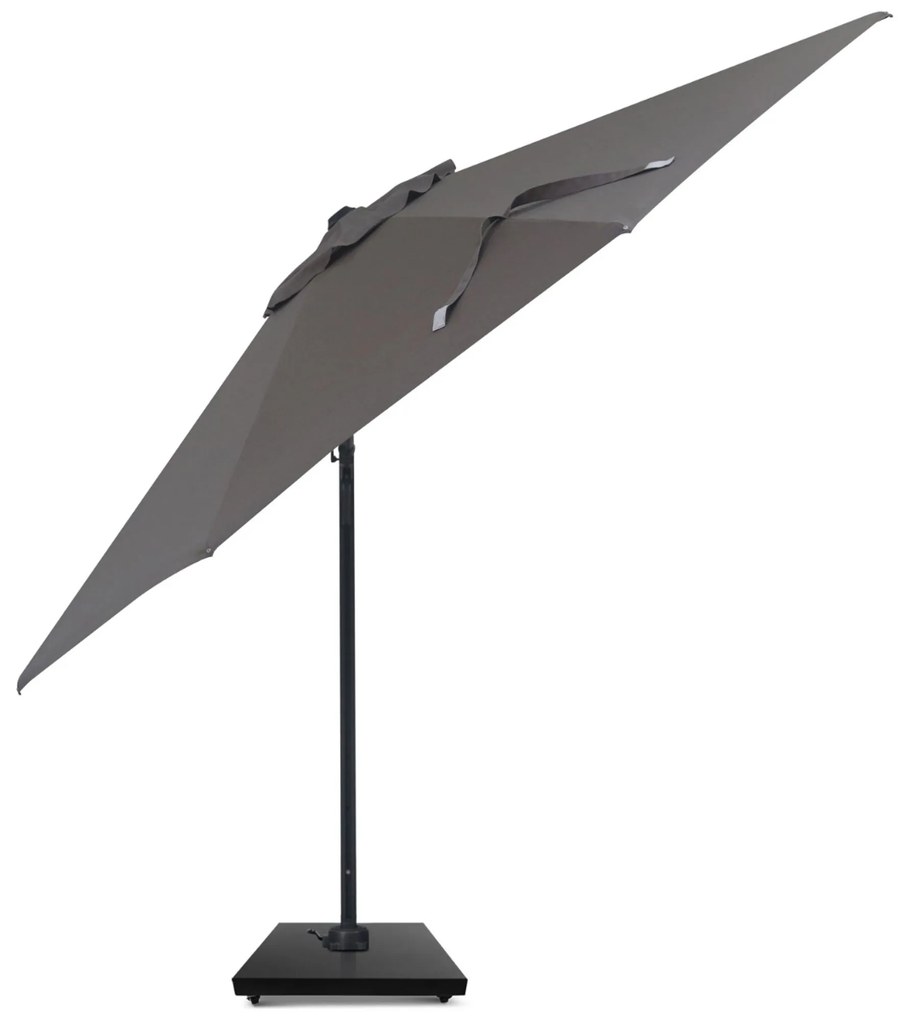 Zweefparasol 3.5m S2 Excellent (excl. voet) Taupe-naturel-bruin Camello Luna
