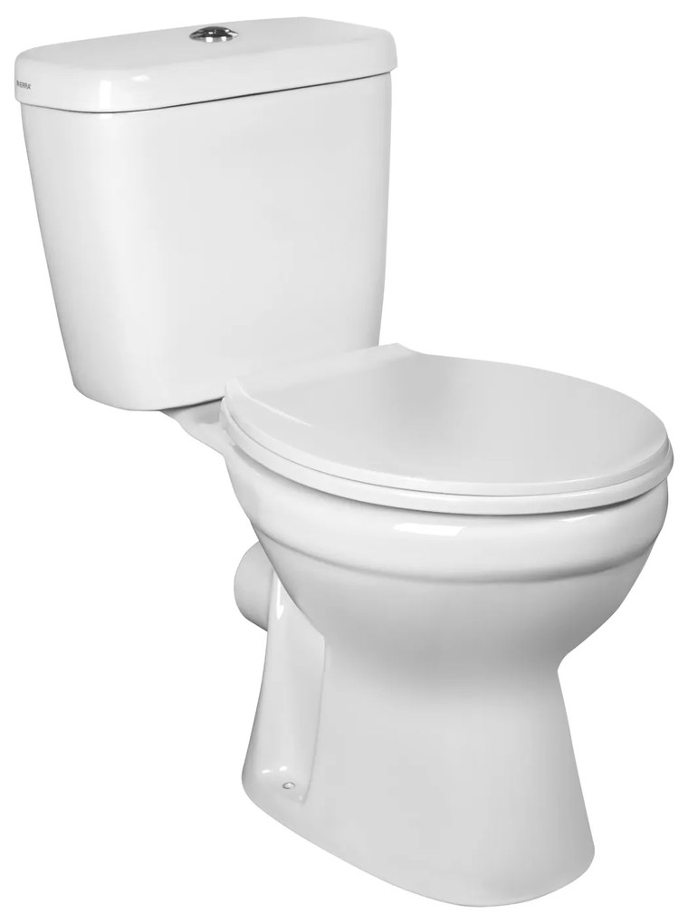 Kerra C-Clear toilet met zitting diepspoel wit PK