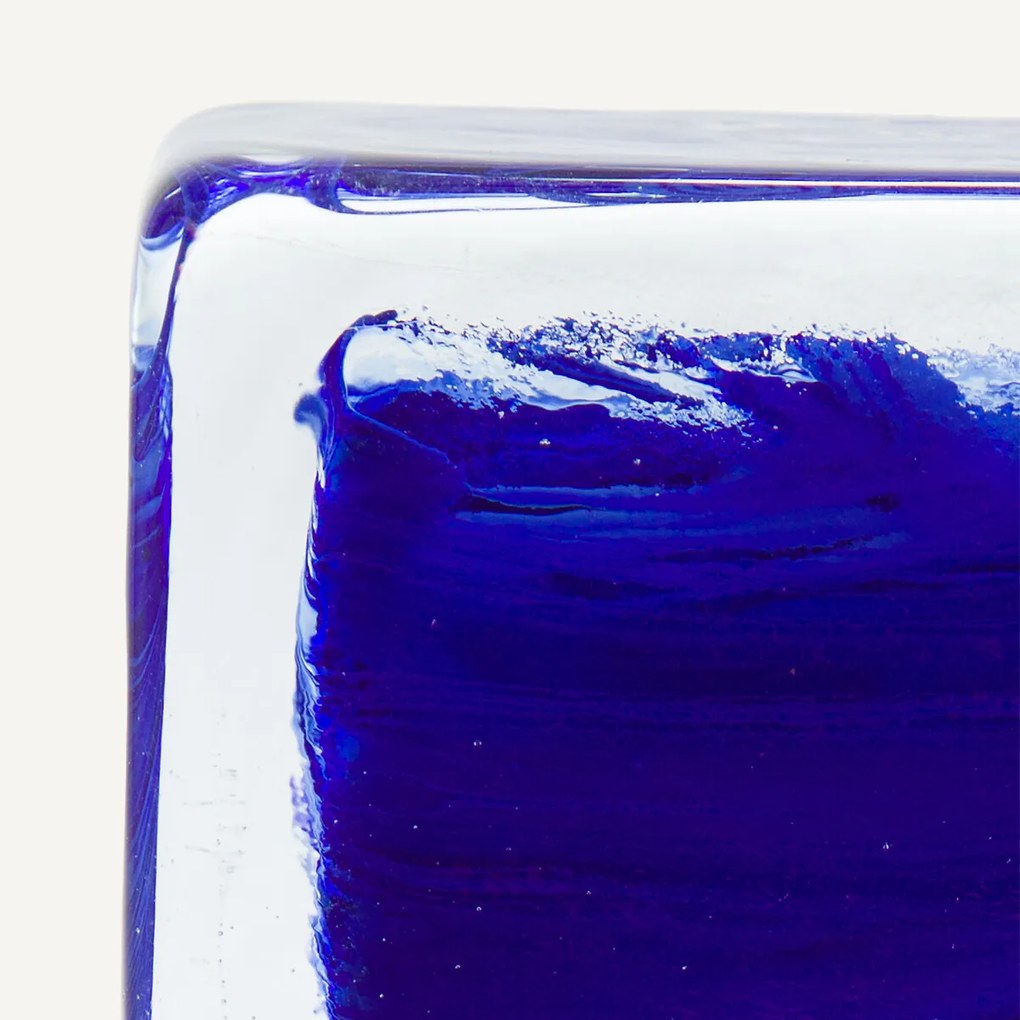 Set van 2 glazen boekensteunen, Diafani