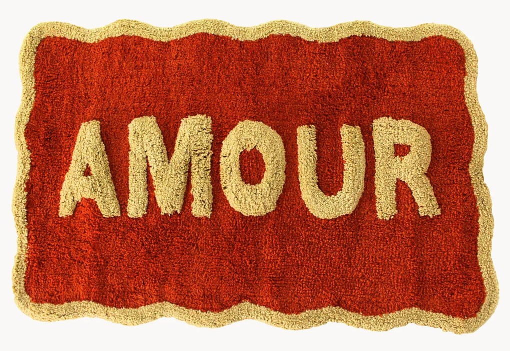 Badmat Amour van katoen