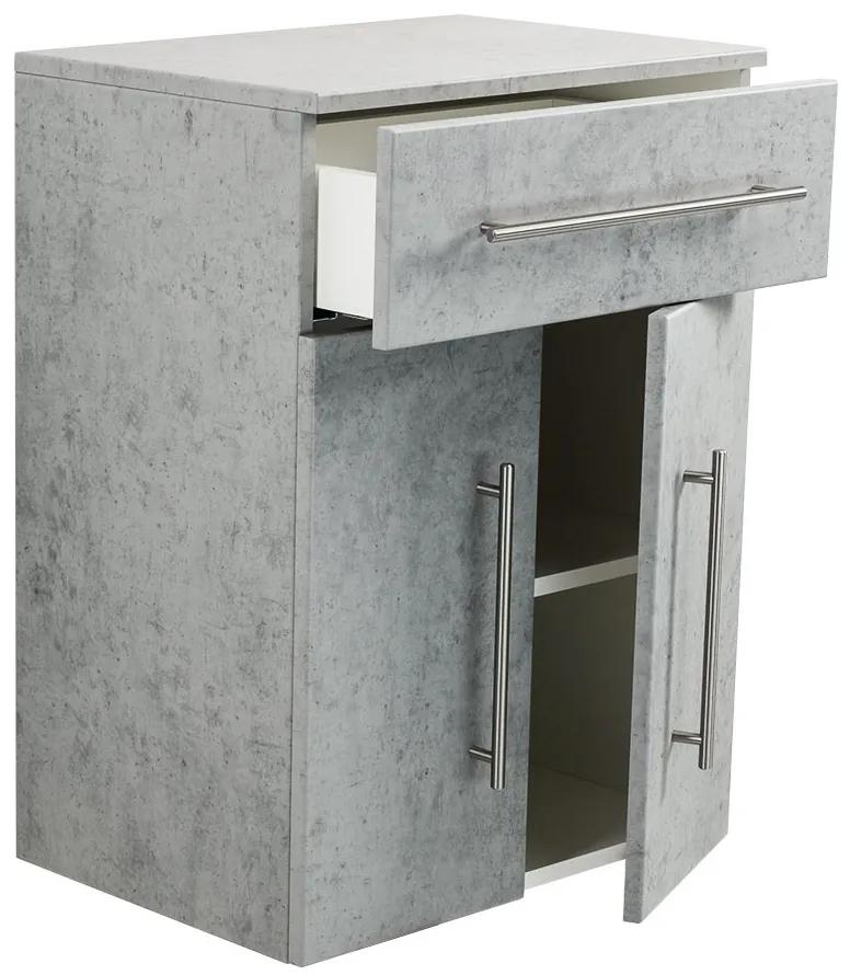 Saniclear Extra Kolomkast beton grijs 53x72