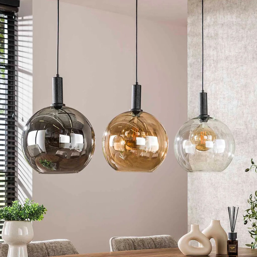 Hanglamp Tricolore 3-lichts Zwart