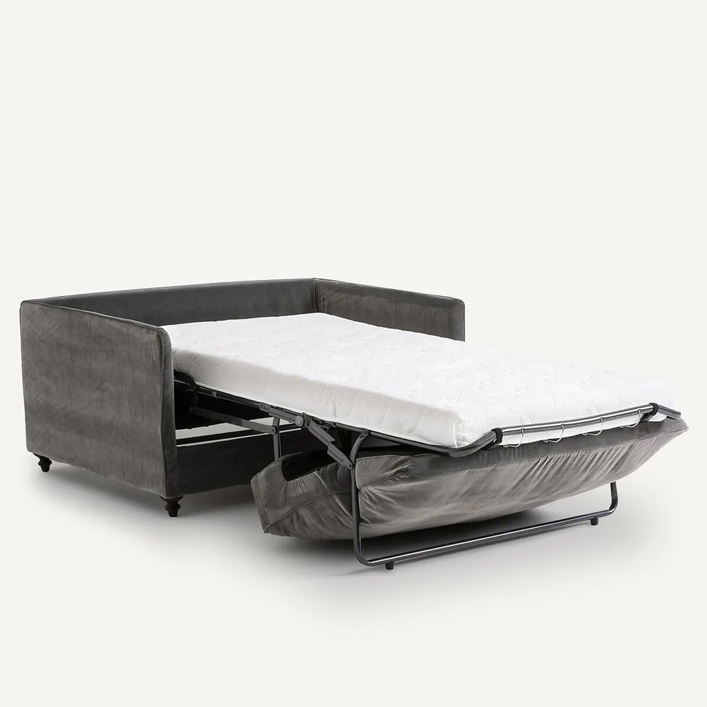 2-zits omvormbare zetel van fluweel, Lazare