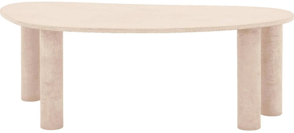 Goossens Eettafel Stone, Organisch 220 x 120 cm