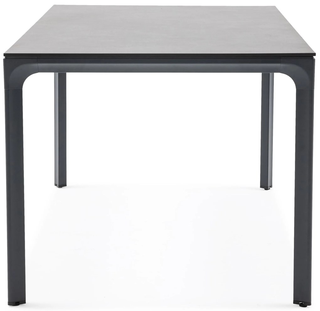 Tuinset 4 personen 180 cm Aluminium/textileen Grijs Hartman Alice/Cesar