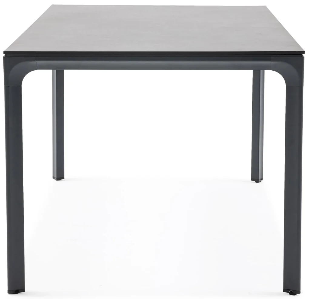 Tuinset 4 personen 180 cm Aluminium/textileen Grijs Lifestyle Garden Furniture Rome/Cesar