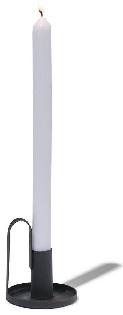 HEMA Lange Huishoudkaarsen Ø2.2x29 - 12 Stuks Wit (wit)