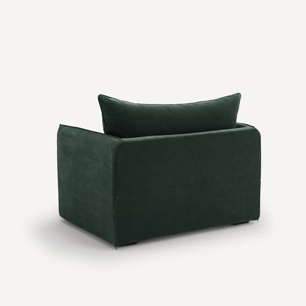 Fauteuil XL in fluweel, Neo Chiquito