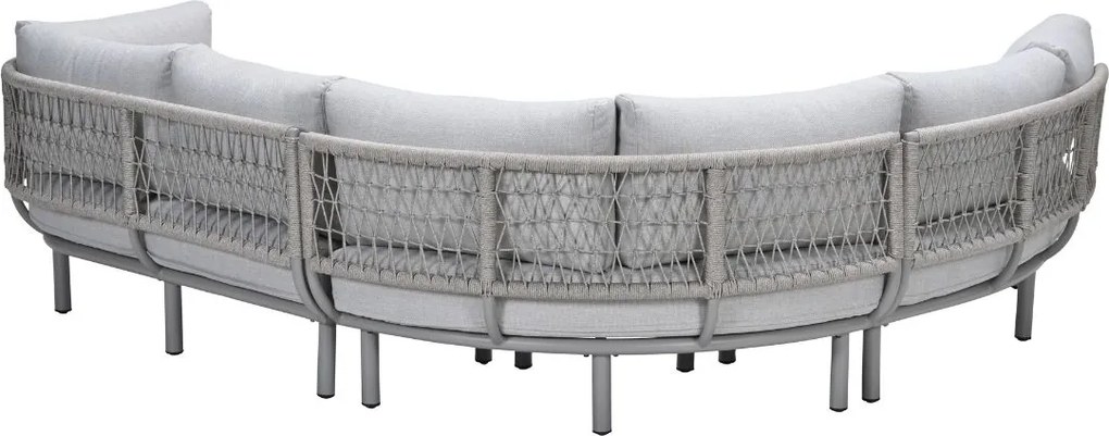 Garden Impressions Algarve lounge dining set 3-delig - taupe