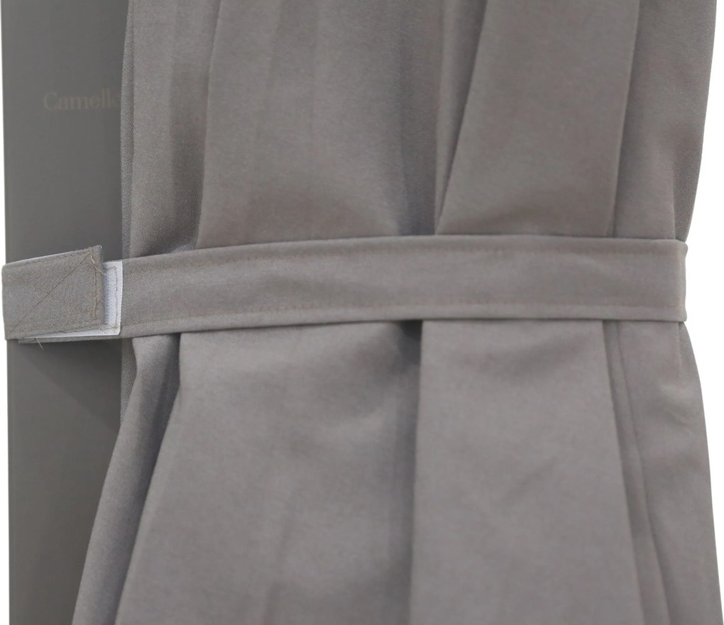 Zweefparasol  3.5m S2 Excellent (excl. voet) Taupe-naturel-bruin Camello Luna