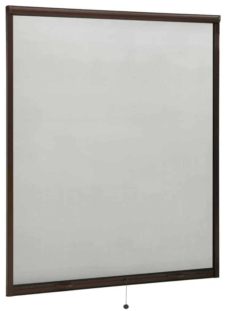 vidaXL Raamhor oprolbaar 160x170 cm bruin