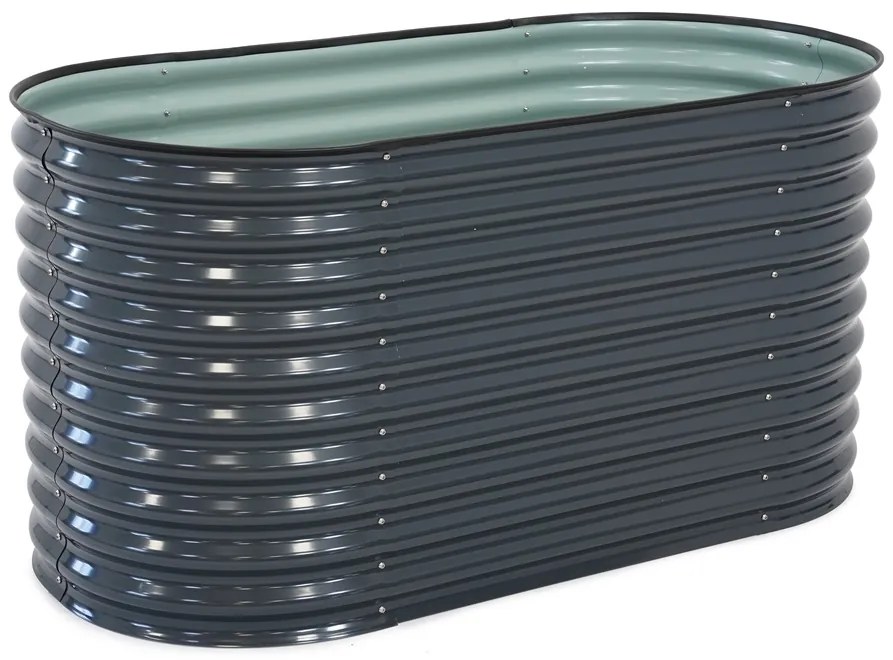 Metalen tuinpot 800 l Mandal Store Boss antraciet