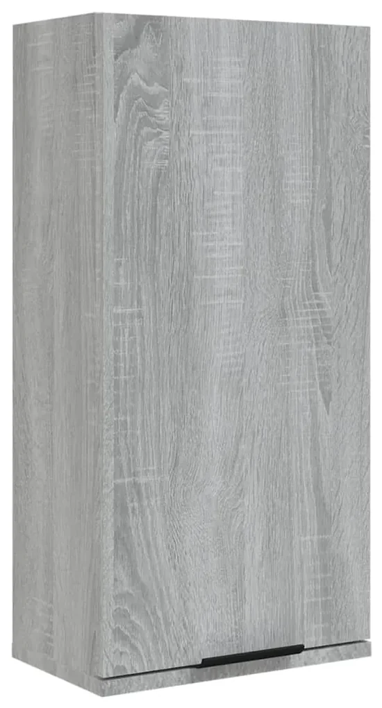 vidaXL Badkamerkast wandgemonteerd 32x20x67 cm grijs sonoma eikenkleur
