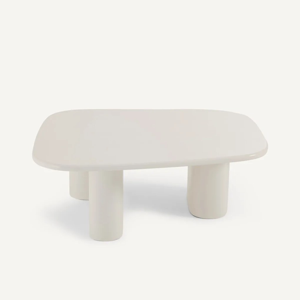 Salontafel in massief acacia, hoogte 34,5 cm, OREUS