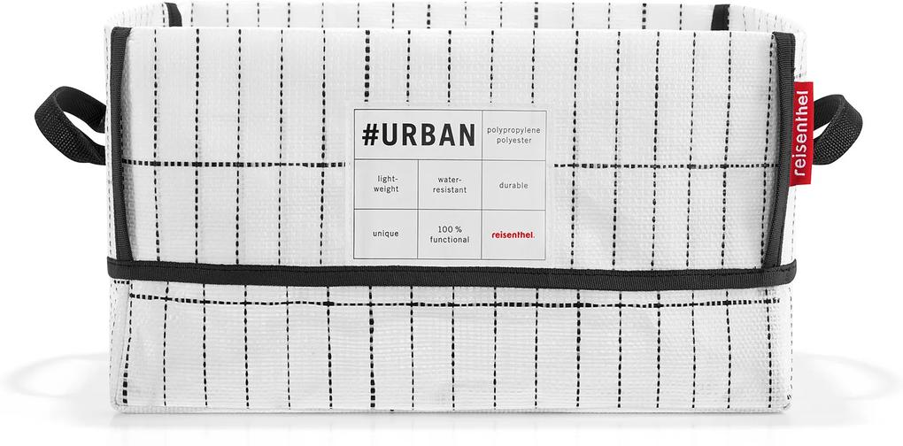 #urban box New York Opbergbox - Polypropyleen - 19L - #Urban Wit;Zwart