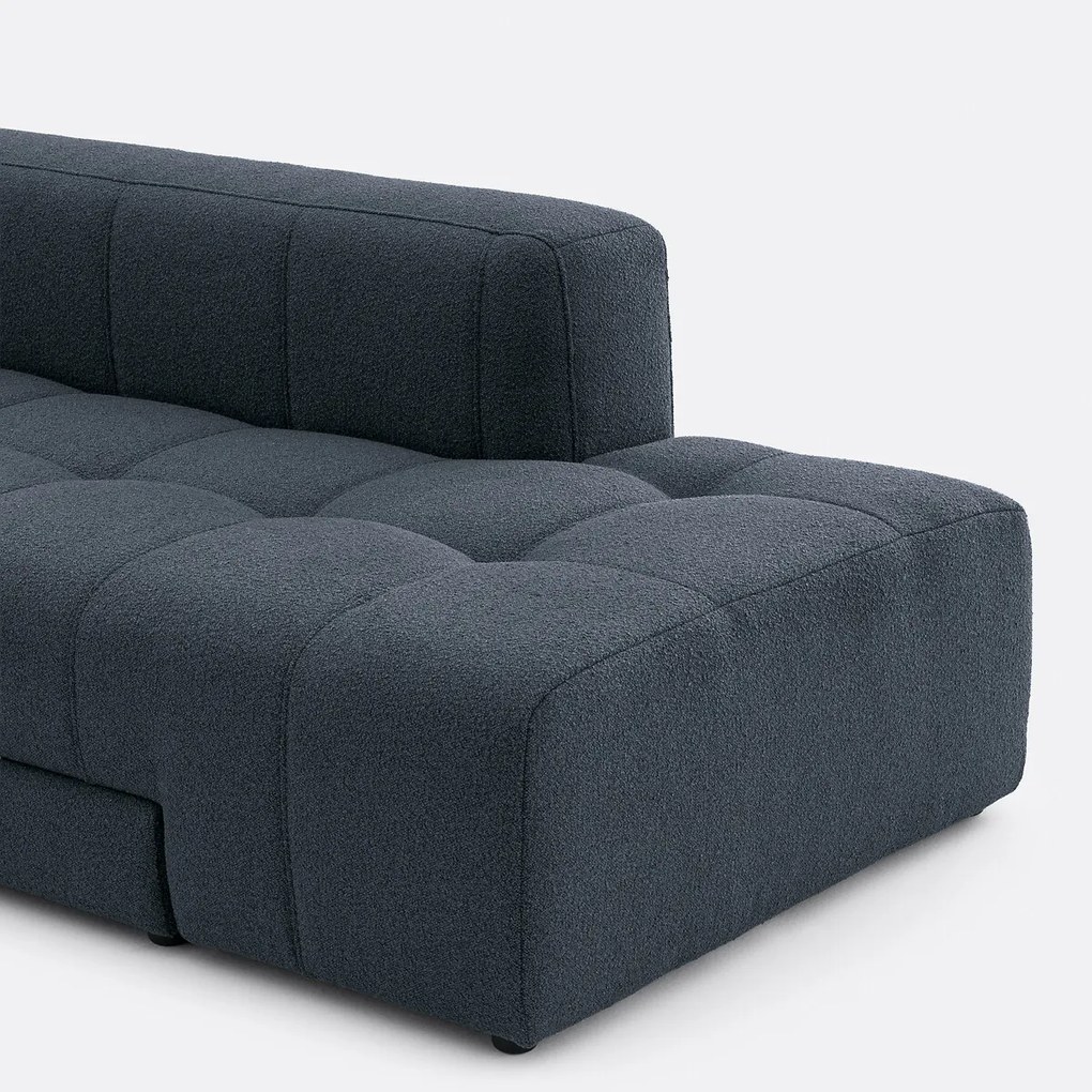 Rechte bank, omvormbaar, in fijne badstof, FANO