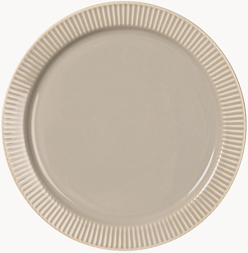 New Bone China dessertborden Inka, 6-delig