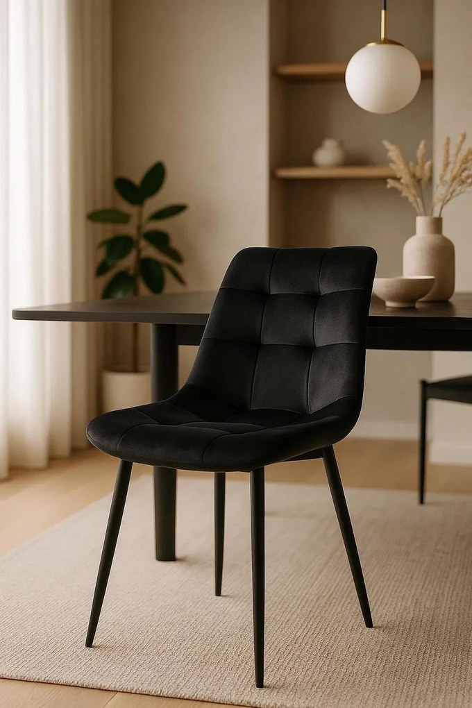 Fluwelen Teray Stoel