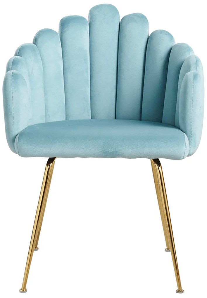 Bhoja stoel van fluweel