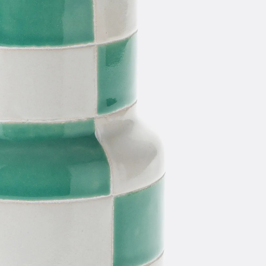 Vaas in keramiek H23 cm, Sekmo