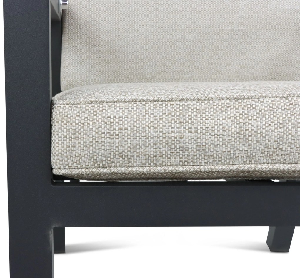 Verstelbare Tuinstoel Aluminium Grijs-antraciet Lifestyle Garden Furniture Albelli