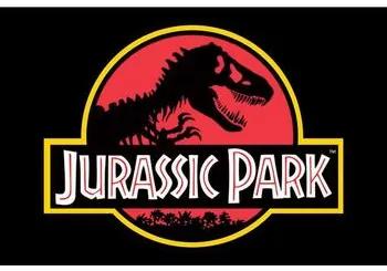 Posters Zwart Jurassic Park  Taille unique